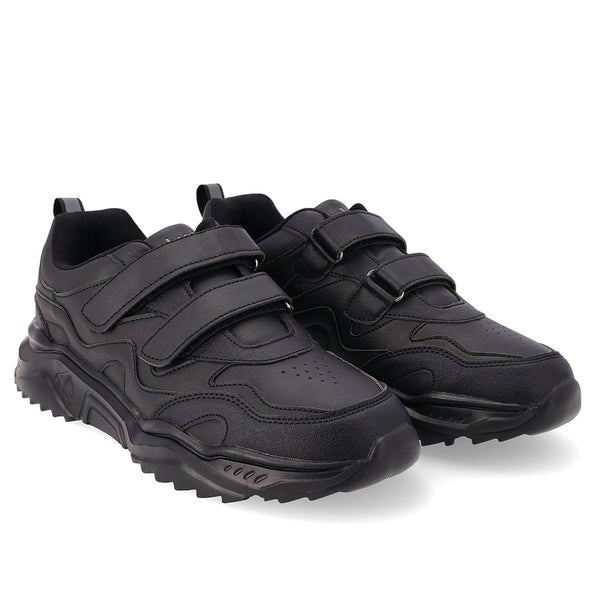 Kids black athletic on sale shoes