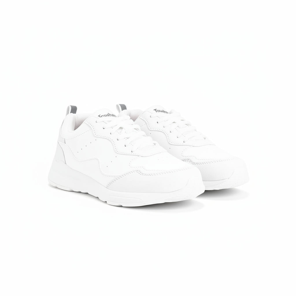 Toughees Trainers Adults Lace-up White
