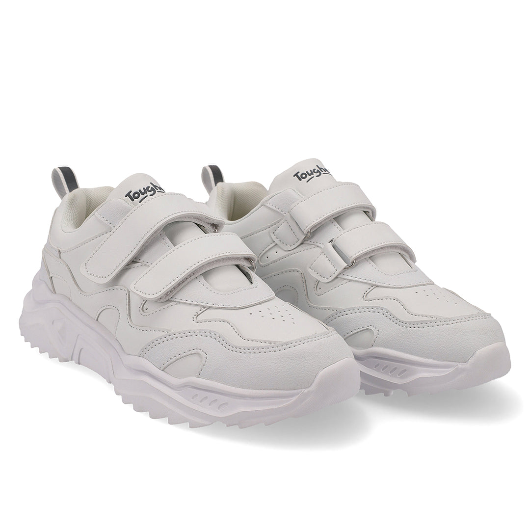 Toughees Adult Velcro Sneaker - White