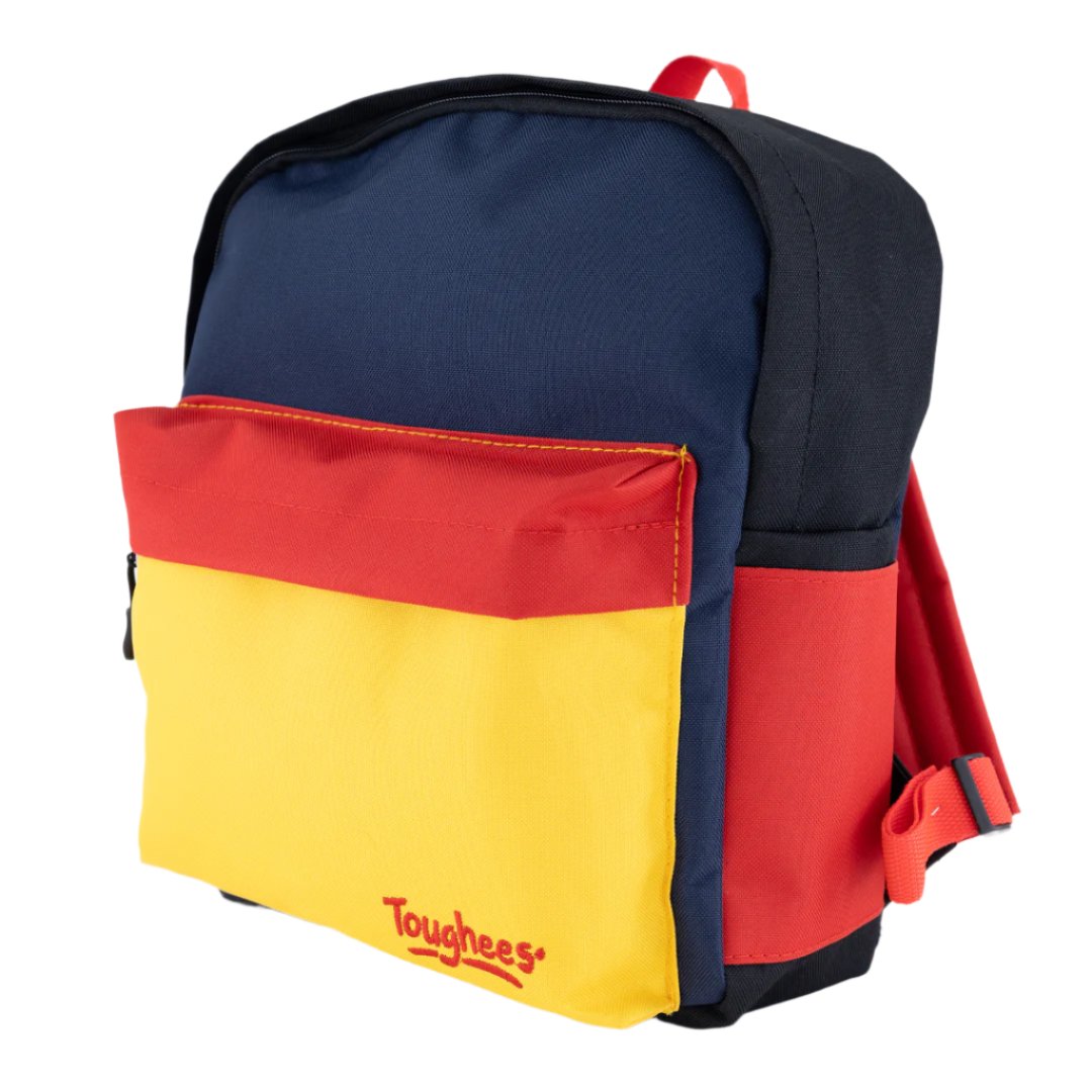 Toughees Kids Black/Red Backpack