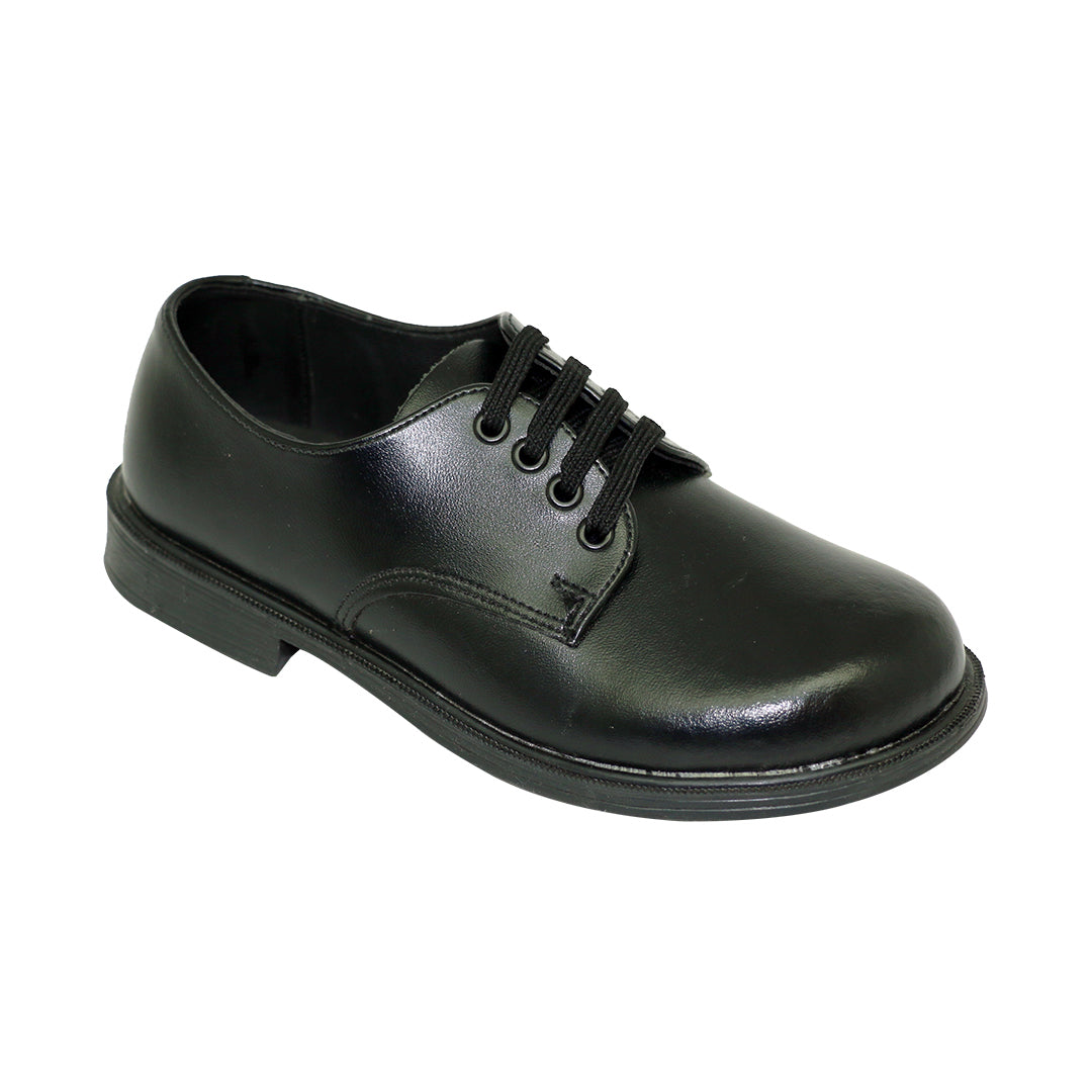 Toughees Franki Mens Lace Up School Shoe - Black