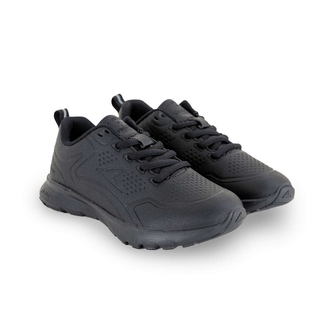 Power X Toughees Adult Lace up Sneakers - Black