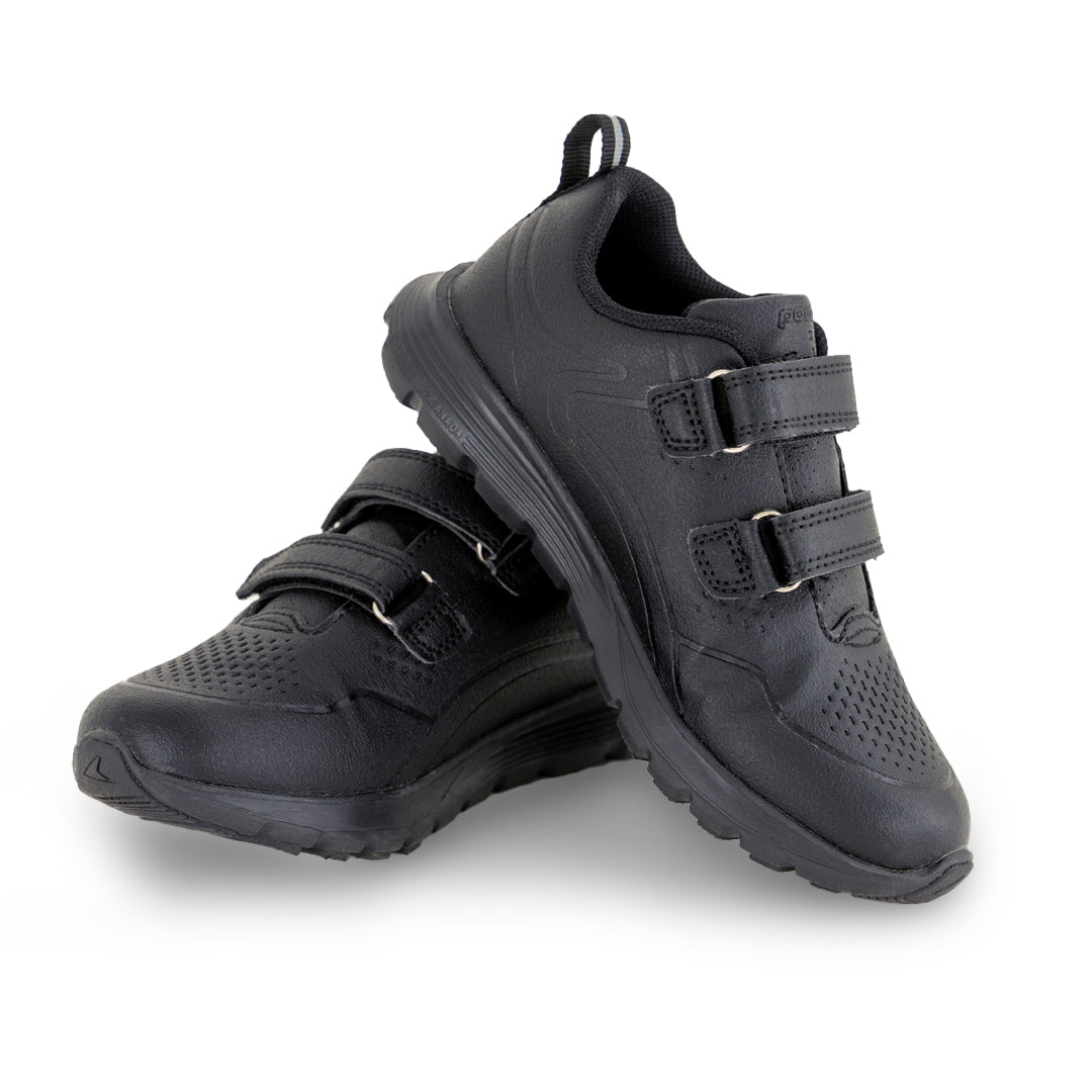 Power X Toughees Older Kids Velcro Sneakers - Black