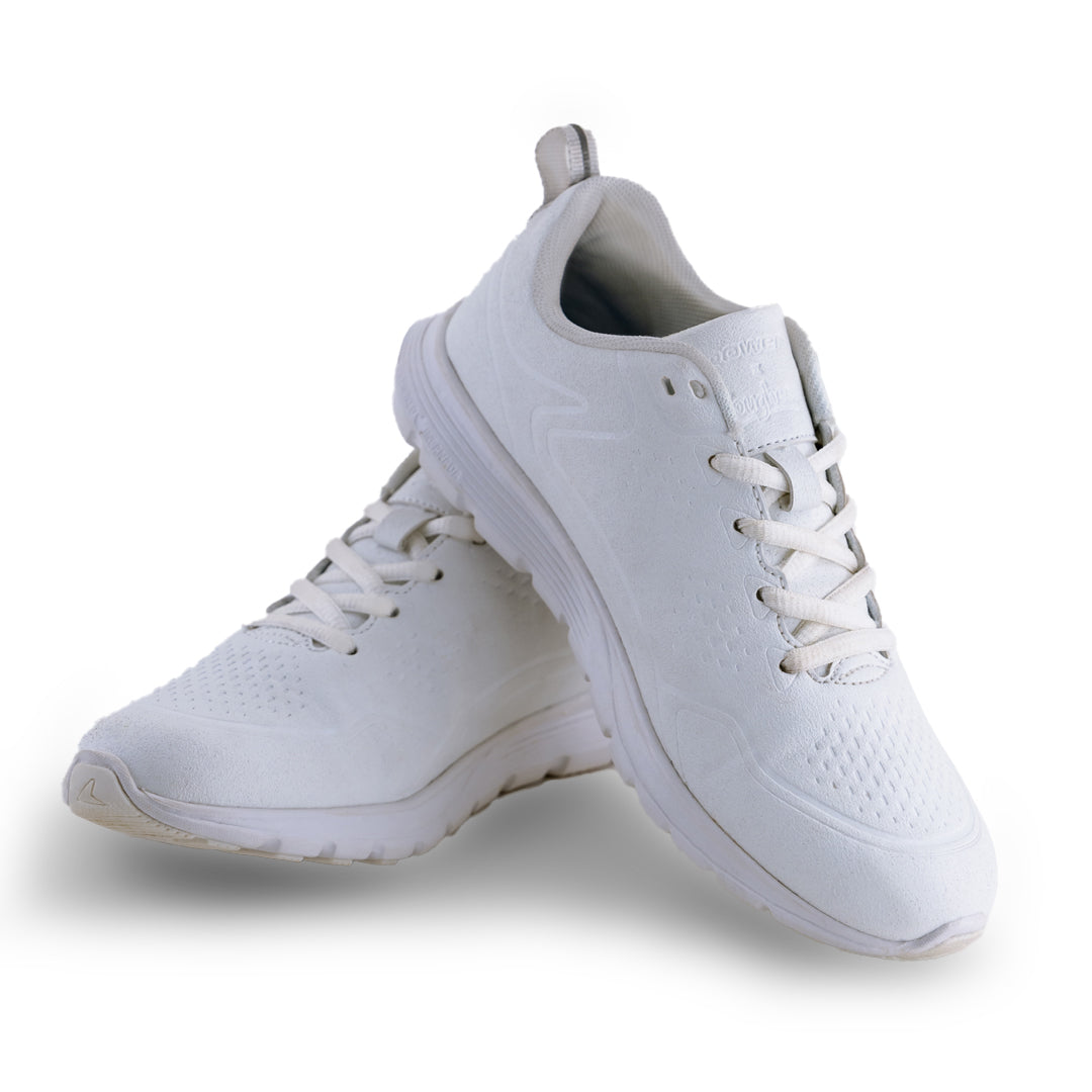 Power X Toughees Younger Kids Lace up Sneakers - White